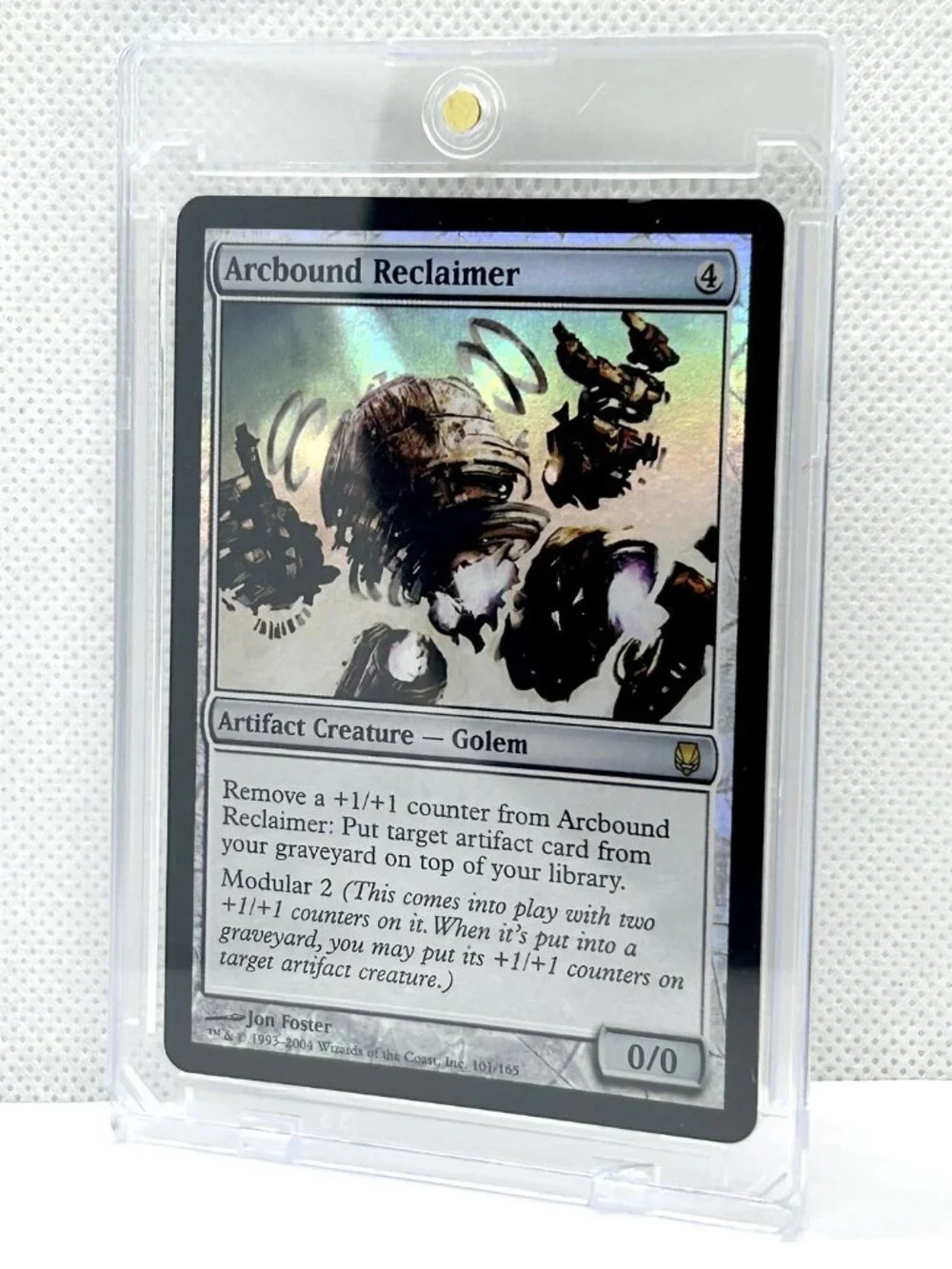 Arcbound Reclaimer Foil Rare Darksteel IN MAG CASE